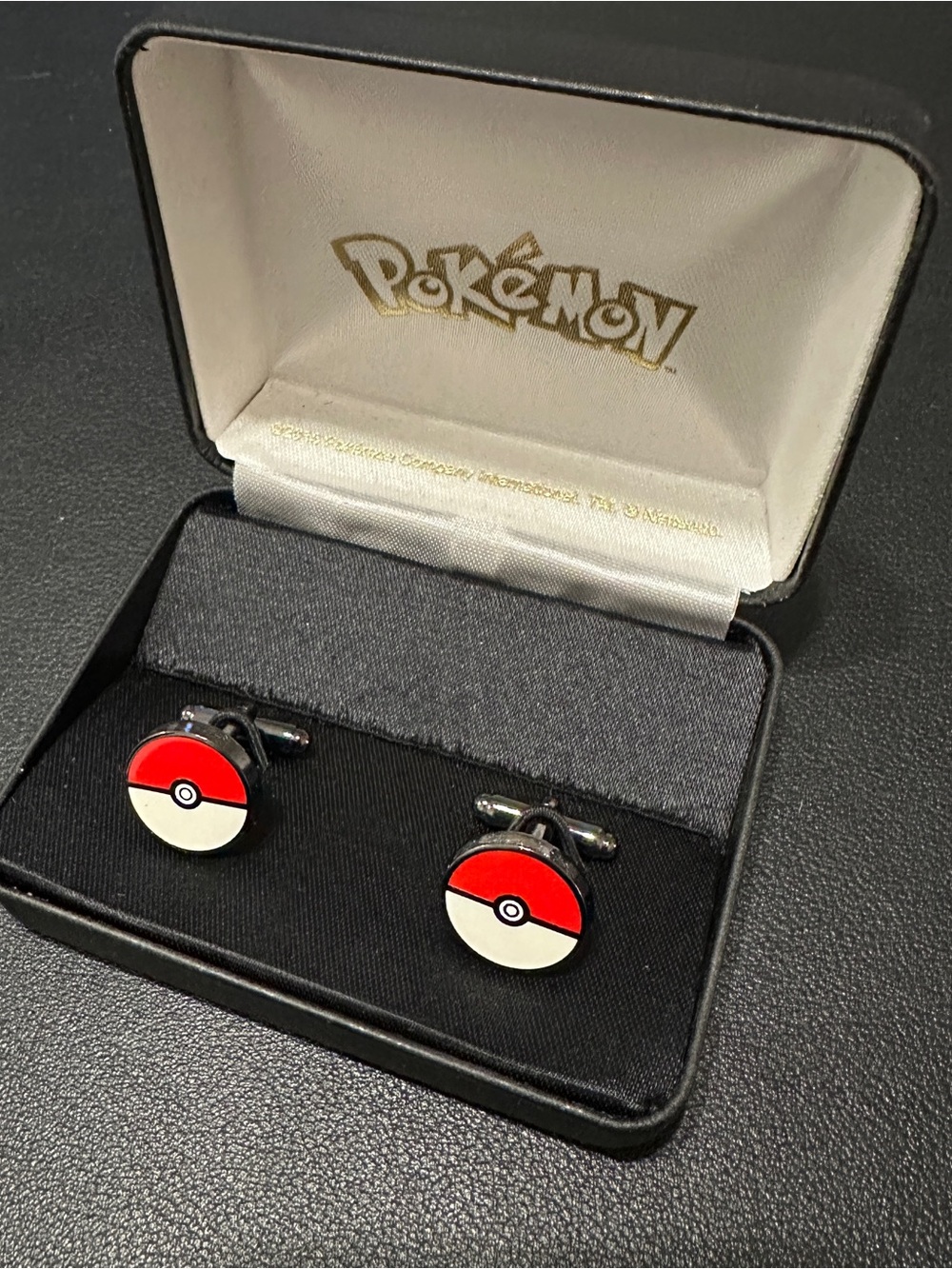 Pokémon Poké Ball Cufflinks - Official, new in original box